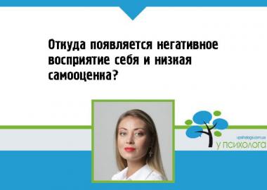 Откуда появляется негативное восприятие себя и низкая самооценка?